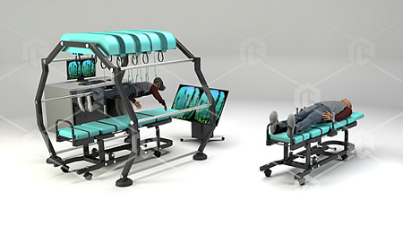 Аппаратный комплекс «Лаборатория исследования реабилитации постинсультных больных»