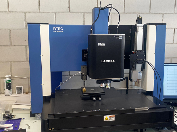 Профилометр на ОАО "Минский НИИ Радиоматериалов"