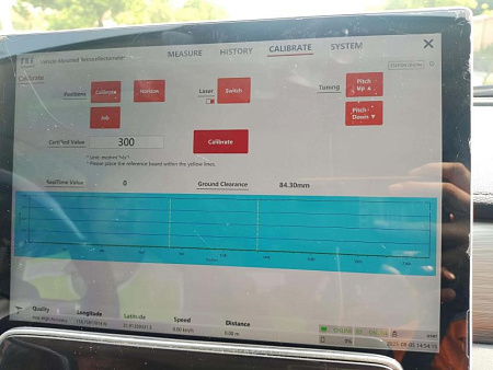 Ретрорефлектометр для дорожной разметки TBTRMR-VM