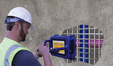 Двухчастотный бетонный сканер Quantum Mini Двухчастотный бетонный сканер Quantum Mini