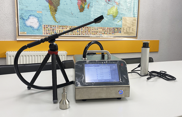 Портативный счетчик частиц модели Y09-310NW для ОАО "Интеграл"