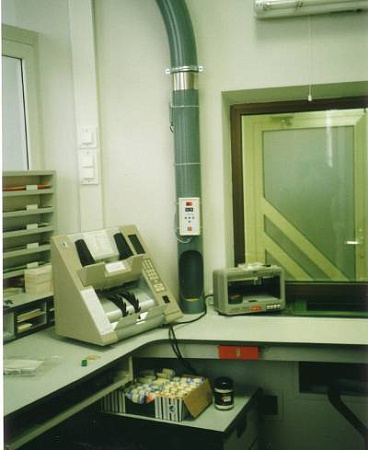 Пневмопочта для банков