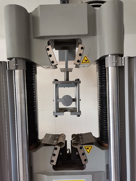 Разрывная машина Kason WAW-1000 на Минскжелезобетон