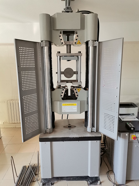 Разрывная машина Kason WAW-1000 на Минскжелезобетон